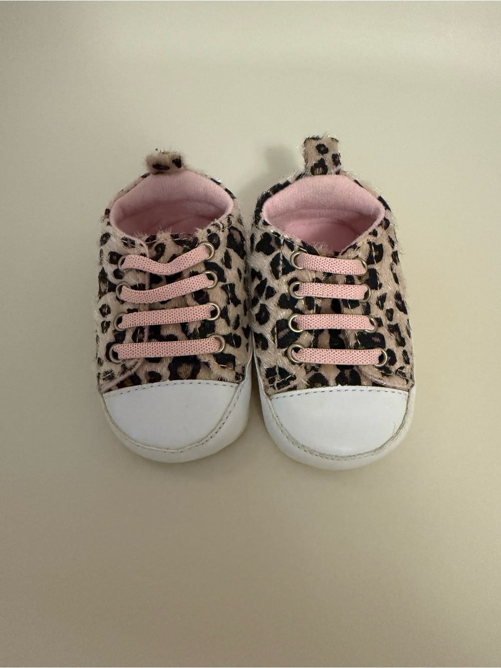 Leopard Print Baby Girl Sneakers
